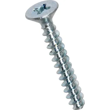 Šroub Šroub do termoplastů KA s křížovou drážkou zápustná hlava KA 25x10 BN 13576 ZB