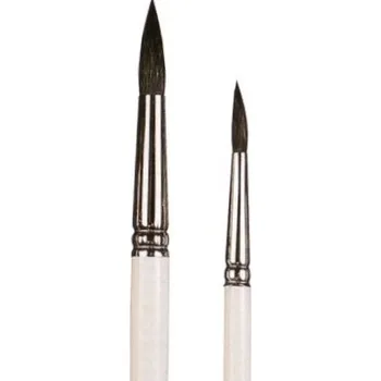 Umělecký štětec Šťetec hovězí ušní kulatý Kolibri 32 - 7