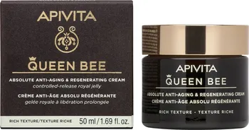 APIVITA Queen Bee Rich Texture regenerační krém proti vráskám 50 ml