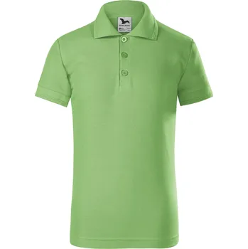 Malfini Pique Polo Polokošile dětská X22 trávově zelená 134