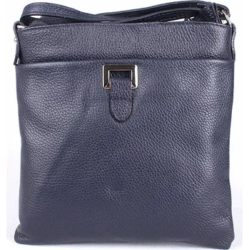 Kabelka Malá kožená tmavěmodrá crossbody kabelka Vera Pelle no. 17