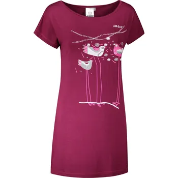 Dámské prodloužené triko ALTISPORT CARRYOVER ALW043123 FUCHSIOVÁ XS