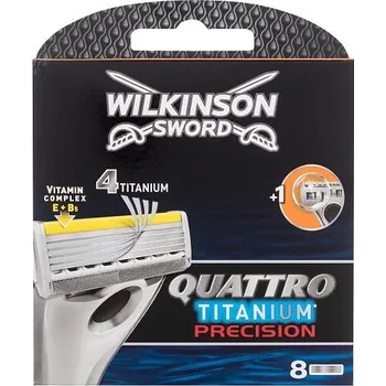 Wilkinson Sword Quattro Titanium Precision náhradní břity