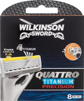 Wilkinson Sword Quattro Titanium Precision náhradní břity