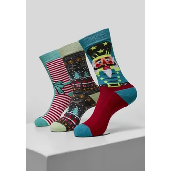 Pánské oblečení Christmas Nutcracker Socks 3-Pack 35-38