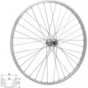 Zapletené kolo OEM zadní zapletené kolo 28' 622 36d Union/CnSpoke (stříbrná)