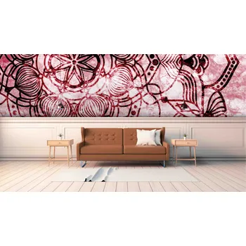 Tapeta Malvis ® Tapeta Mandala květ Vel. (šířka x výška): 216 x 140 cm