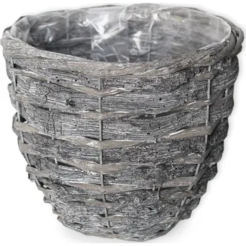 Obal proutí pr.20V18cm šedá (784503)
