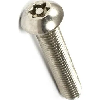 Spojovací materiál Šroub TORX půlkulatá hlava ISO 7380TX bezpečnostní M4x12 ISO 7380 A2 SECURITY