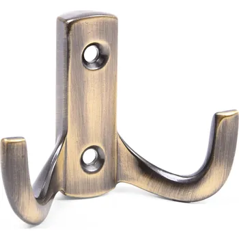 Věšák Věšák kovový nábytkový 1302 - černá mosaz