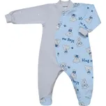 Esito Kojenecký overal Teddy bears Modrá Vel. 56