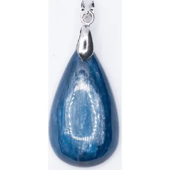 Milujeme Kameny Kyanit (Disten) - tromlovaný kámen - přívěsek KT8 237782