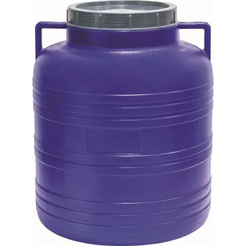 Barel Barel 60 l širokohrdlý modrý plast TR-2114