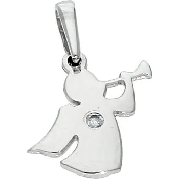 Přívěsek Goldstore Přívěsek andílka v bílém zlatě Váha: 0.78 g
