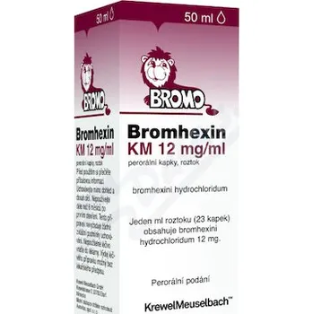 Lék Bromhexin KM 12mg-ml por.gtt.sol.50ml