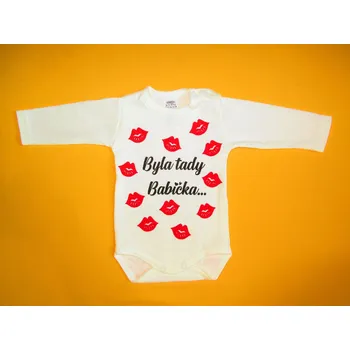 Arex, ČR Body dlouhý rukáv Byla tady babička Barva: smetanová, Velikost: 80