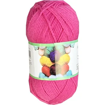 Pletací příze Vlna 100gr - Merino Barva: Růžová