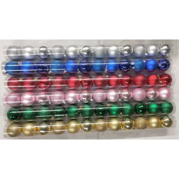 Vánoční ozdoba Ozdoba vánoční koule 12 ks/6 cm
