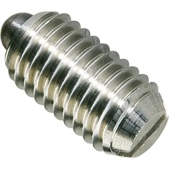 Šroub Pojistná tlačítka BN 13372 s čepem a drážkou M4 BN 13372 A2