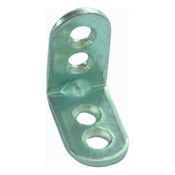 Tesařské kování PRUMIX Úhelník prolisovaný 30/15 bílý zinek