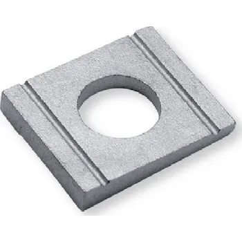 Spojovací materiál Podložka čtyřhranná DIN 434 pro U profily 13,5 DIN 434 ZB