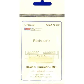Plastikový model AML 1/72 H.Hurricane Mk.I - 6 stub exhaust (REV/HAS)
