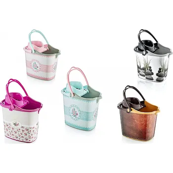 kbelík Vědro s kolečky a ždímačem 14 l