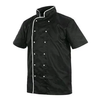 Gastro oděv Rondon CHEF s krátkým rukávem, pánský, černo-bílý, vel. 42