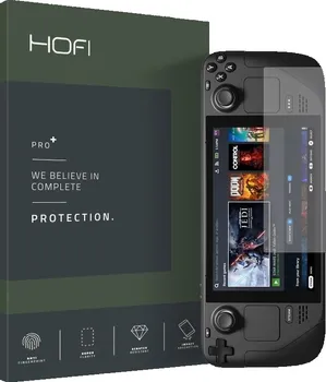 Obal na herní konzoli Hofi Glass Pro+ ochranné sklo pro Steam Deck Clear 