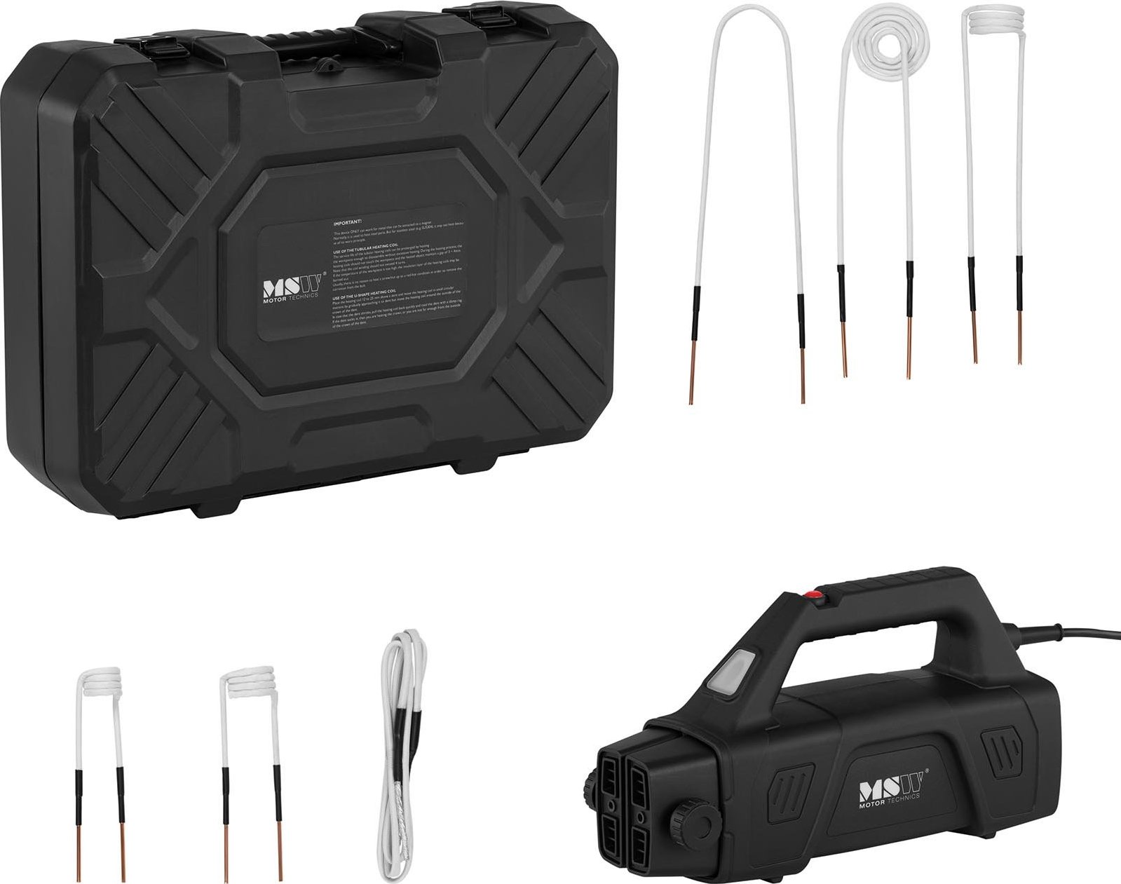 MSW MSW-BIH-1500 indukční ohřívač a příslušenství pro svařování od 6 ...