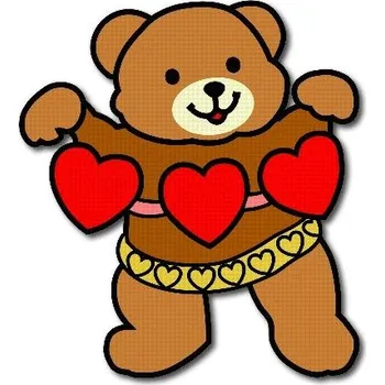 Pelisport Nažehlovačka Medvídek tištěná 9 x 10 cm