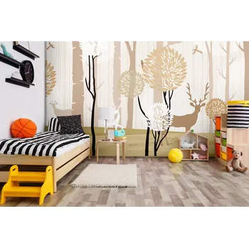 Tapeta Malvis ® Tapeta Béžový les Vel. (šířka x výška): 144 x 105 cm