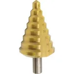 Vrták stupňovitý 10-45 mm TIN HSS ocel 4241 do kovu