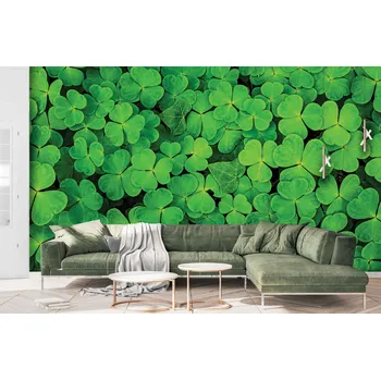 Malvis ® Tapeta Trojlístky Vel. (šířka x výška): 288 x 200 cm