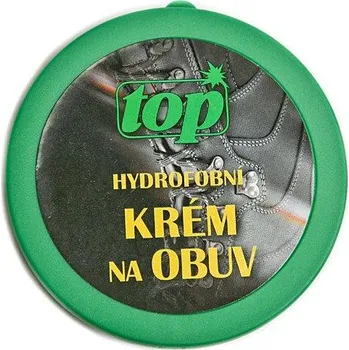 Přípravek pro údržbu obuvi Top hydrofobní krém na obuv 70ml černý