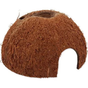 Dekorace do terária ReptiEye Úkryt REPTI PLANET Coco Shell L 1ks