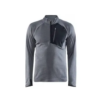 Pánská mikina CRAFT CORE Trim Thermal M tmavě šedá 1909500-975000 S; Šedá mikina + DÁREK DLE VÝBĚRU!