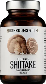 Přírodní produkt Mushrooms 4 Life Organic Shiitake 60 cps.