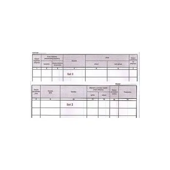 Deník dispečera A4 100305 Asopol