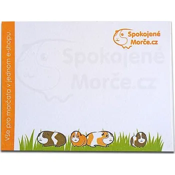 SpokojenéMorče.cz Samolepící bloček barevný SM