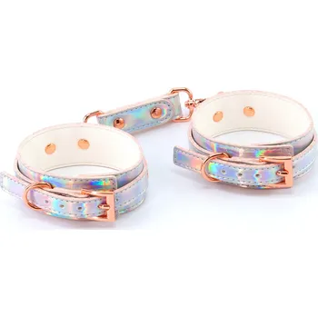 NS Novelties Cosmo Bondage Wrist Cuffs Rainbow