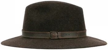 Klobouk Blaser Traveller Hat Dark Brown Checkered 58