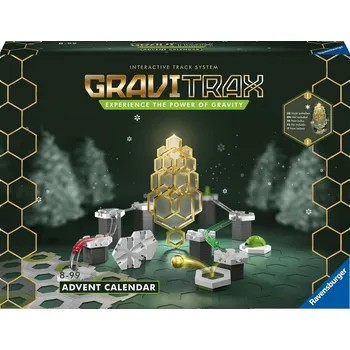 Kuličková dráha Ravensburger GraviTrax Adventní kalendář 2022 65 ks