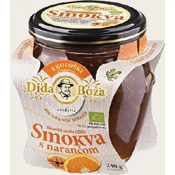 Dida Boža Fíkovo-pomerančový džem 240g
