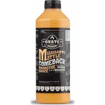 Omáčka Grate Goods BBQ omáčka Mississippi Comeback 775 ml