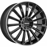 Alu kola CARMANI CA17 Fritz black lip polish 8x19" 5x112 ET45 66,6