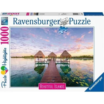 Puzzle Ravensburger Nádherné ostrovy: Tropický ráj 1000 dílků