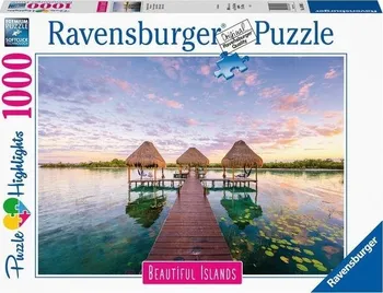 Puzzle Ravensburger Nádherné ostrovy: Tropický ráj 1000 dílků