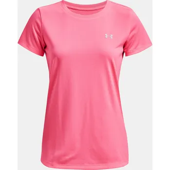 Dámské tričko Tričko Under Armour Tech SSC - Solid-PNK 640 M
