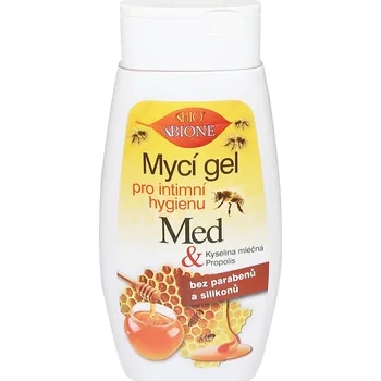Intimní hygienický prostředek BIO BIONE - mycí gel pro intimní hygienu a mateří kašička - 260 ml